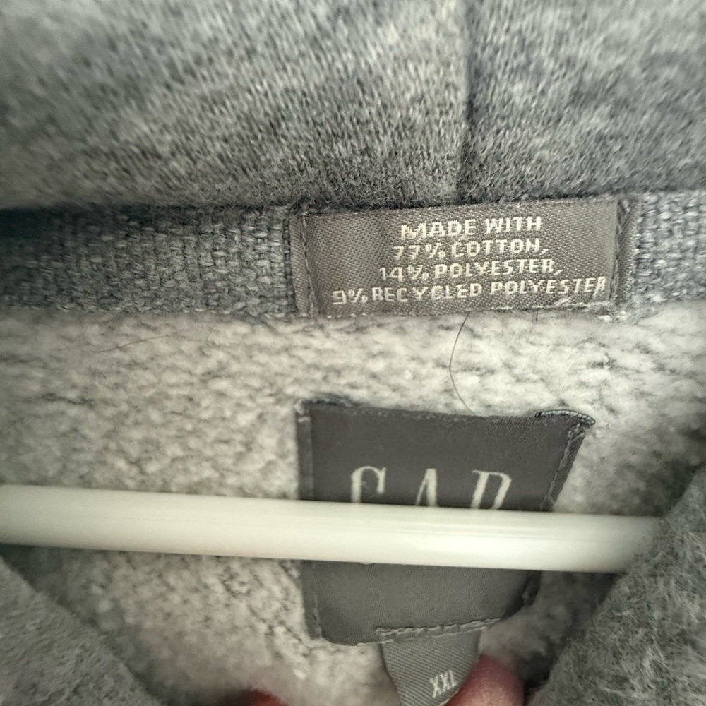 GAP Gray Men's Sweater Hoodie - Picture 3 of 4